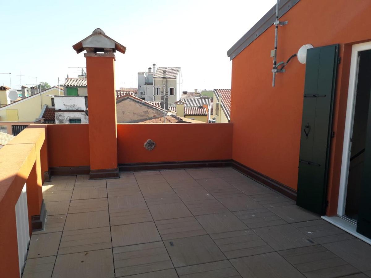 Mansarda Settimo Cielo Lägenhet Chioggia Exteriör bild